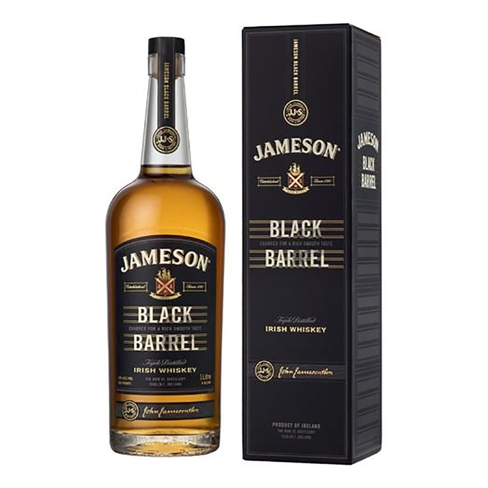 Jameson Black Barrel 1 liter 40% vol.