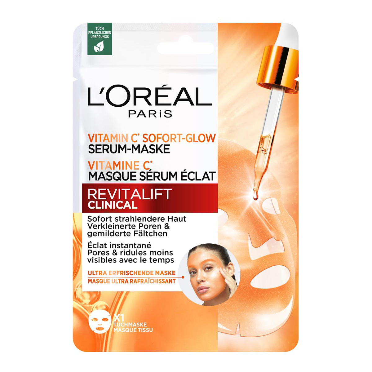 L'Oreal Revitalift Clinical Vitamin C  Sheet Mask