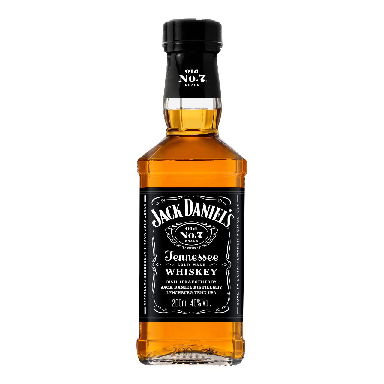 Jack Daniels 40%vol. 0,2 Liters Jack Daniels 40%vol. 0,2 Liters
