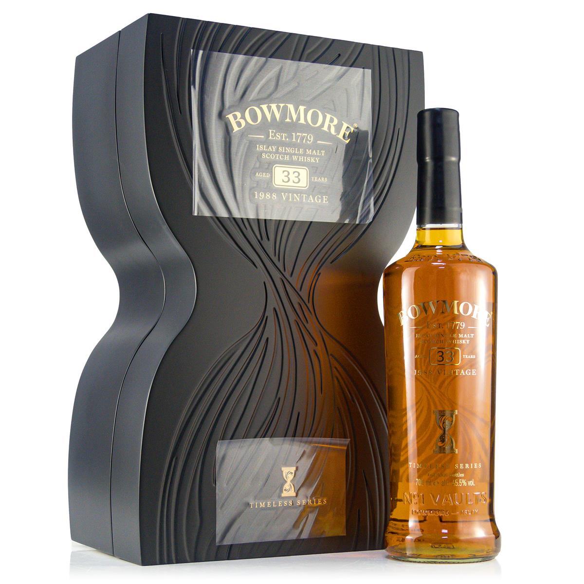 Bowmore Timeless 2nd Series 33 Years 45,5%vol. 0,7Liter Bowmore Timeless 2nd Series 33 Years 45,5%vol. 0,7Liter