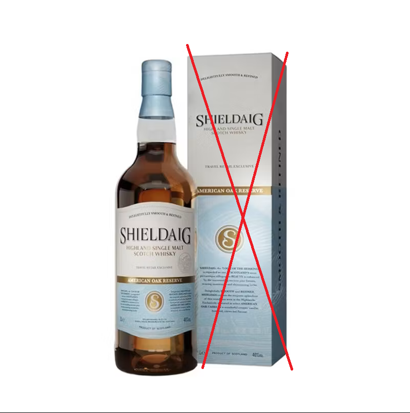 Shieldaig American Oak Reserve 40%vol. 1 Liter