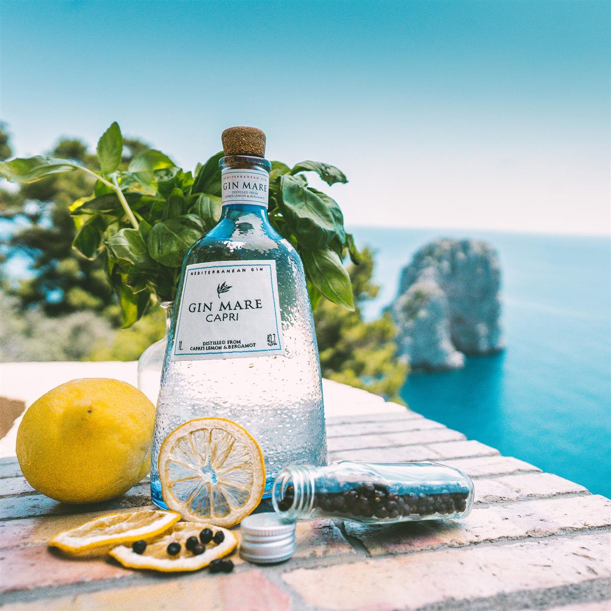 Mare Gin Capri Limited Edition 42,7%vol. 1 Liter Mare Gin Capri Limited Edition 42,7%vol. 1 Liter