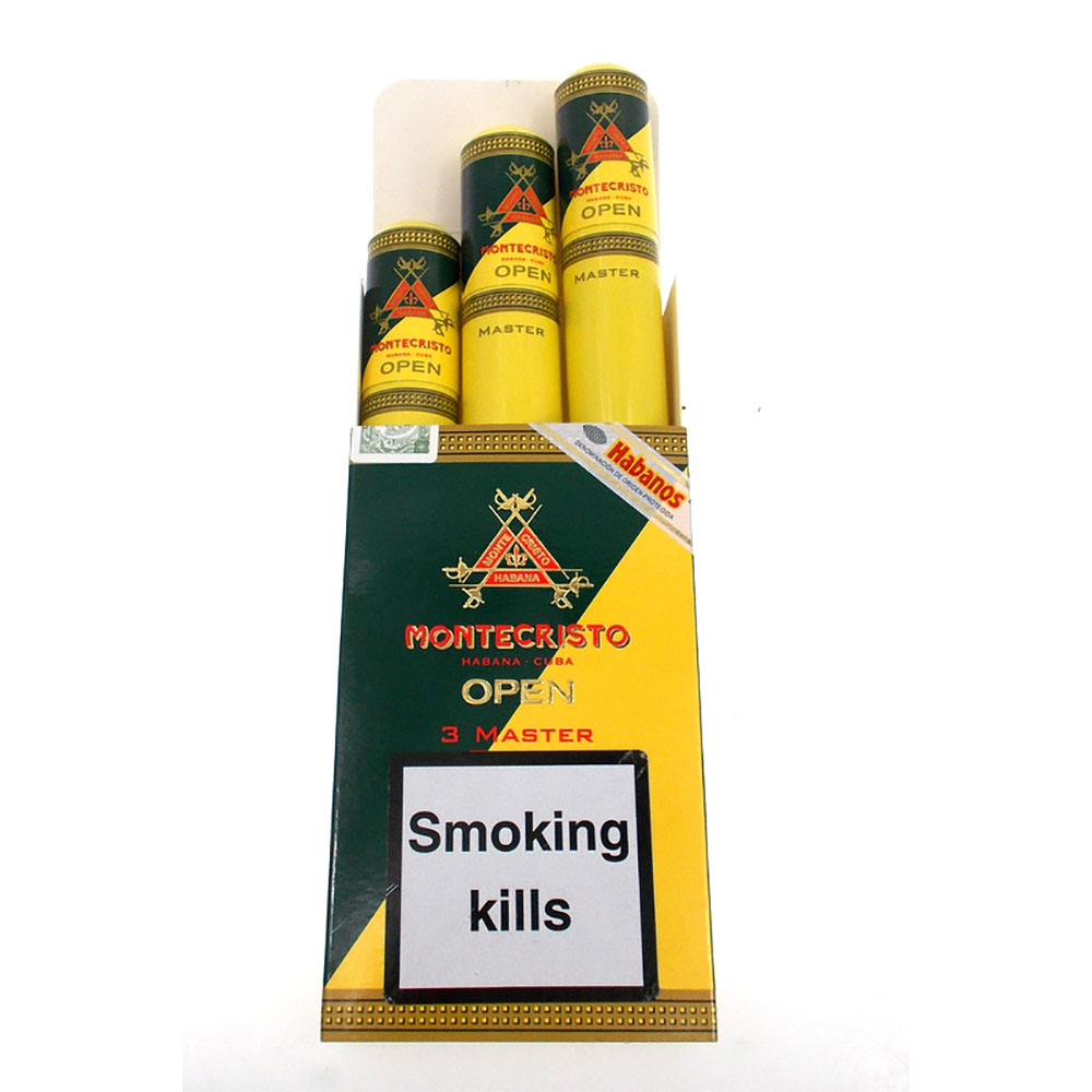 Montecristo Open Masters Tubos 3er Montecristo Open Masters Tubos 3er