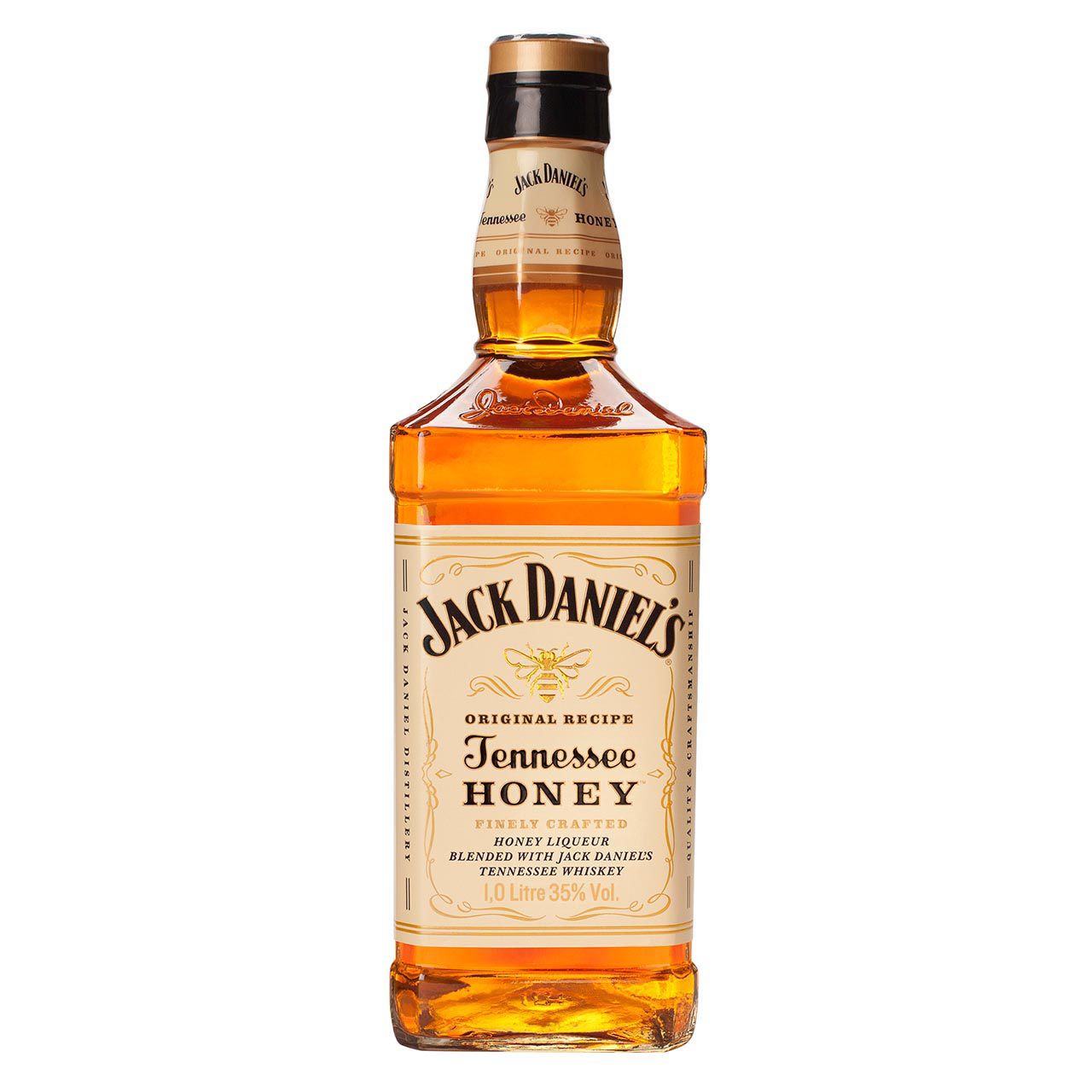 Jack Daniels Tennessee Honey 1 Liter 35%vol. Jack Daniels Tennessee Honey 1 Liter 35%vol.