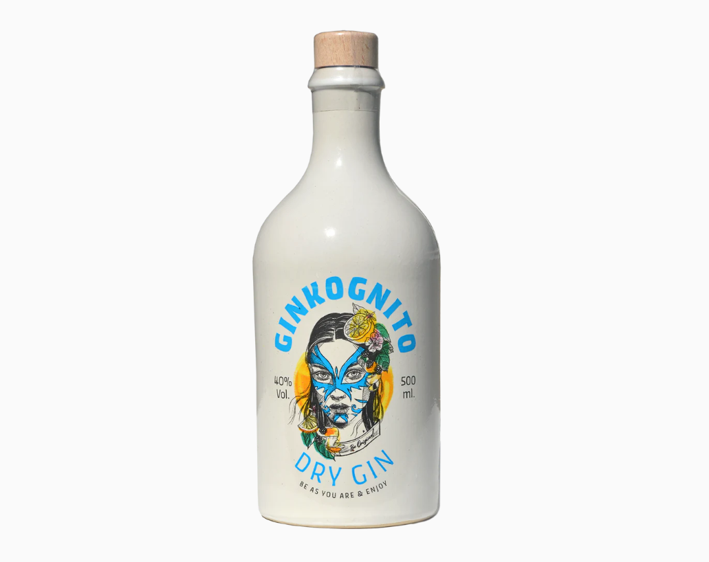 GINKOGNITO Dry Gin 40%vol. 0,5Liter
